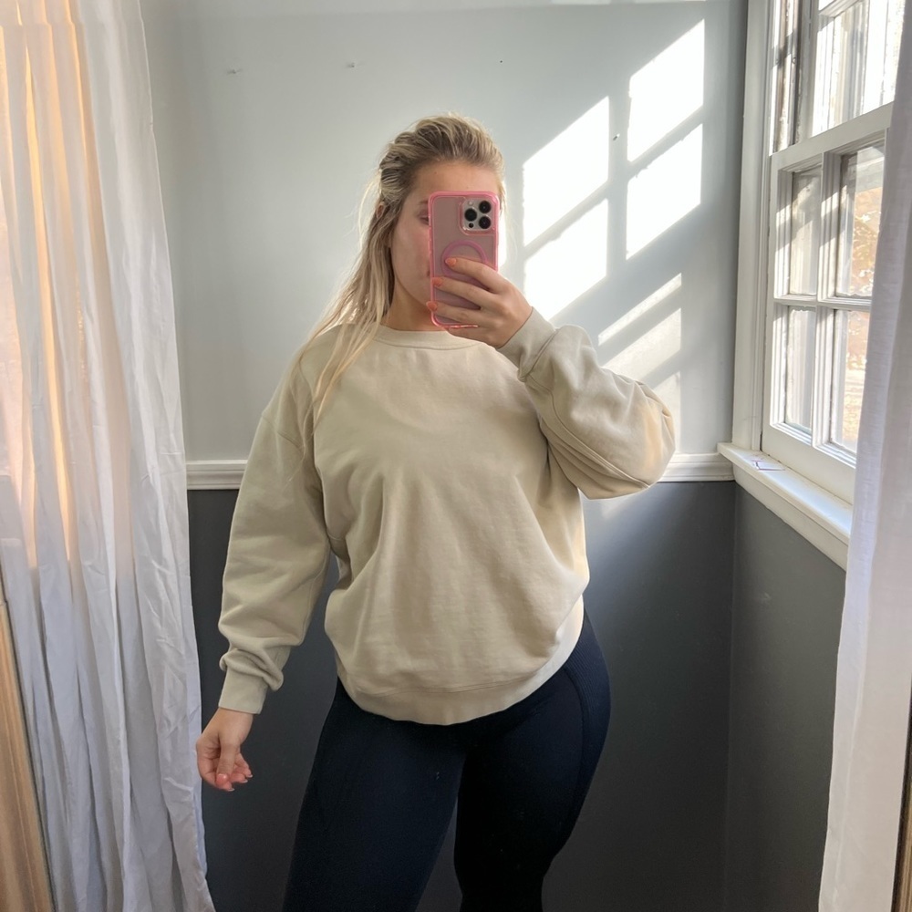 𝅺Lululemon Perfectly Oversized Crew Trench 6